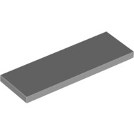 Lego destička 2x6, světle modro šedá (6318584)
